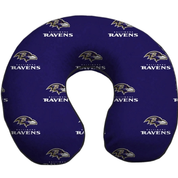 NFL Baltimore Ravens Neck Pillow - Picture 1 of 1
